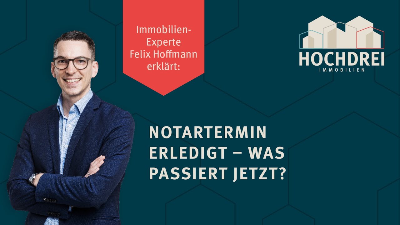 🤓 Haus gekauft - Wie geht es nach dem Notartermin weiter? 🤓
