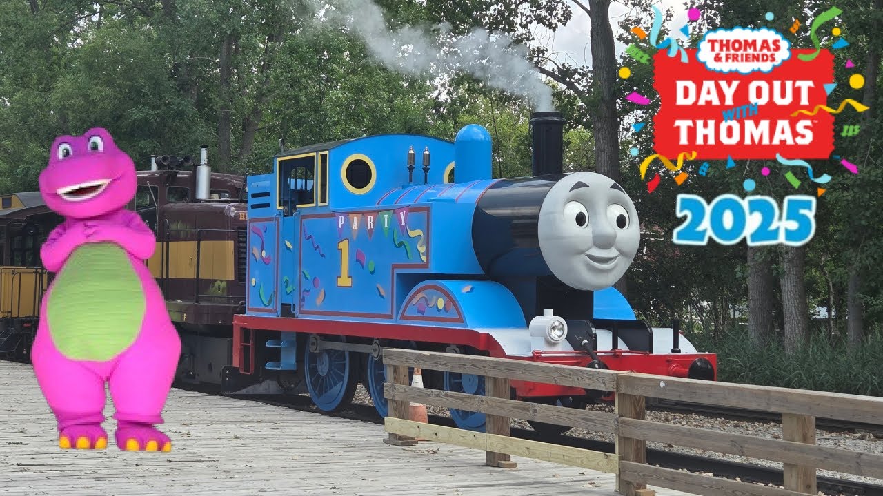 Day Out With Thomas 2025 at Crossroads Village & Huckleberry Railroad in Flint Michigan 