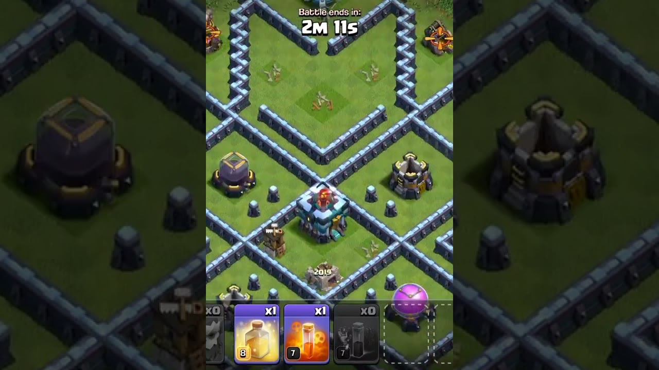10th ANNIVERSARY COC PART 8 ⭐⭐⭐🔥🔥🔥 #clashofclans #coc #shorts