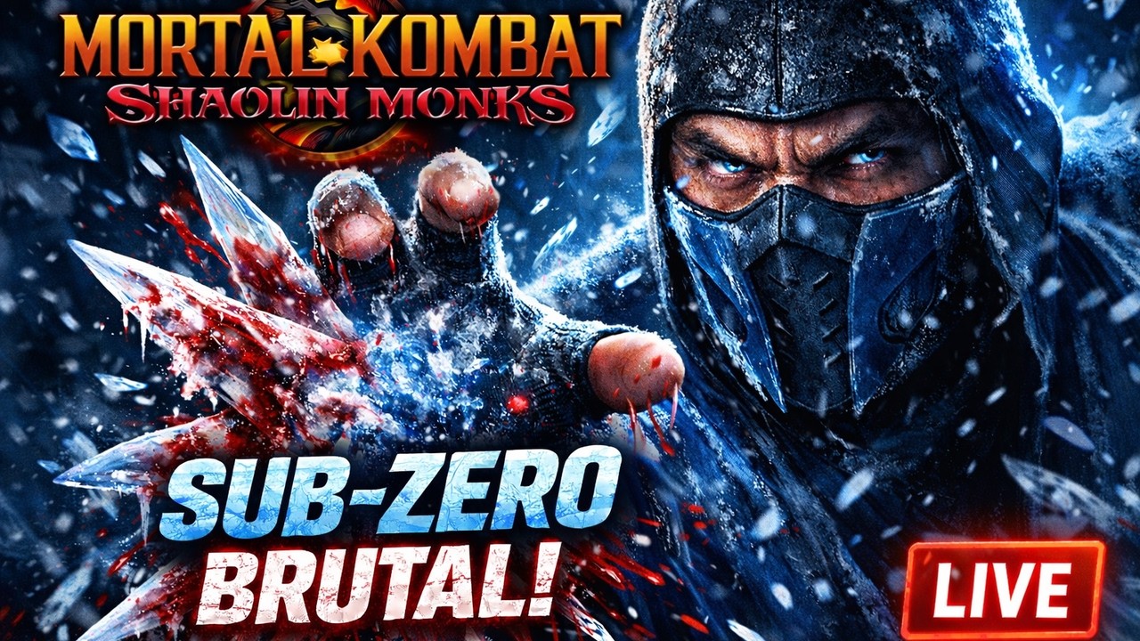 🔴Sub-Zero Mode Sadis ❄️ Bekuin Musuh!🔥Mortal Kombat Shaolin Monks | LIVE