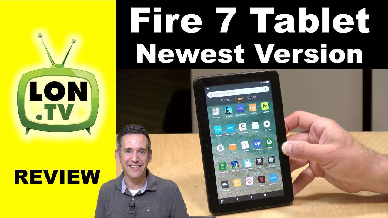 Планшет Amazon Fire 7 — новейшая версия — полный обзор!