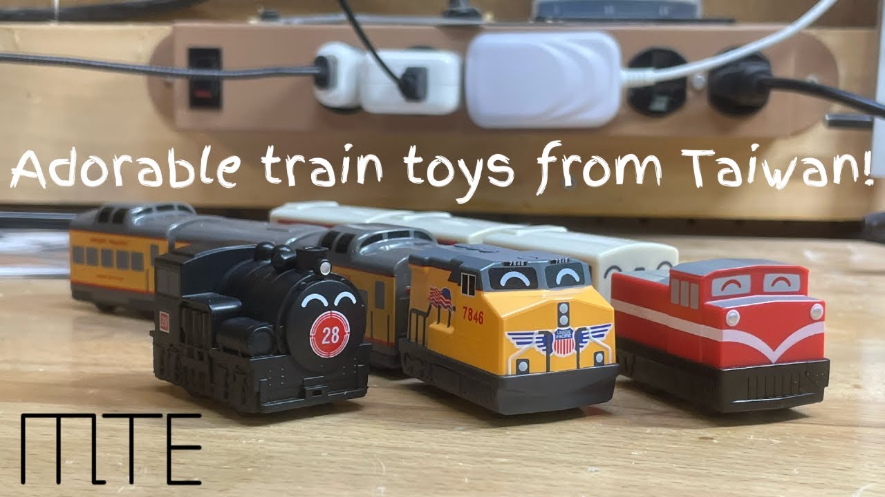 Touch Rail Trains: очаровательные игрушечные поезда из Тайваня!
