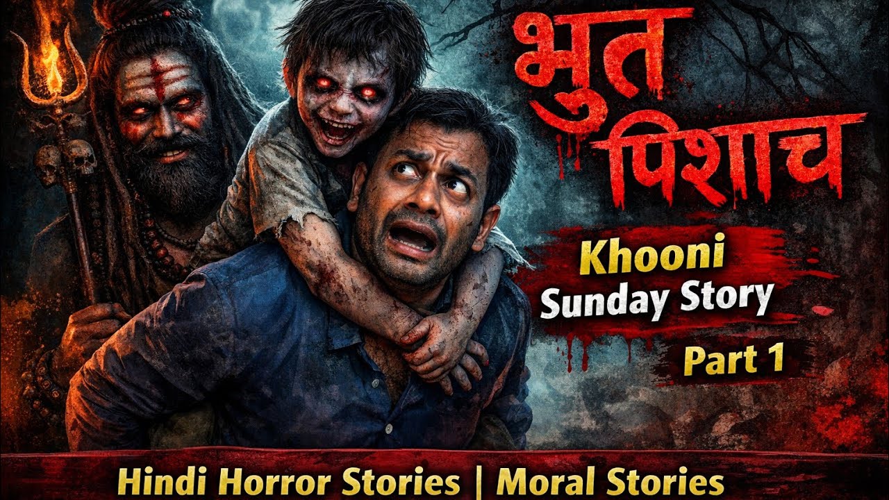 Bhoot Pishaccha | भूत पिशाच I @KhooniSundayStory I Hindi Horror Story | Hindi kahaniya | Moral Story