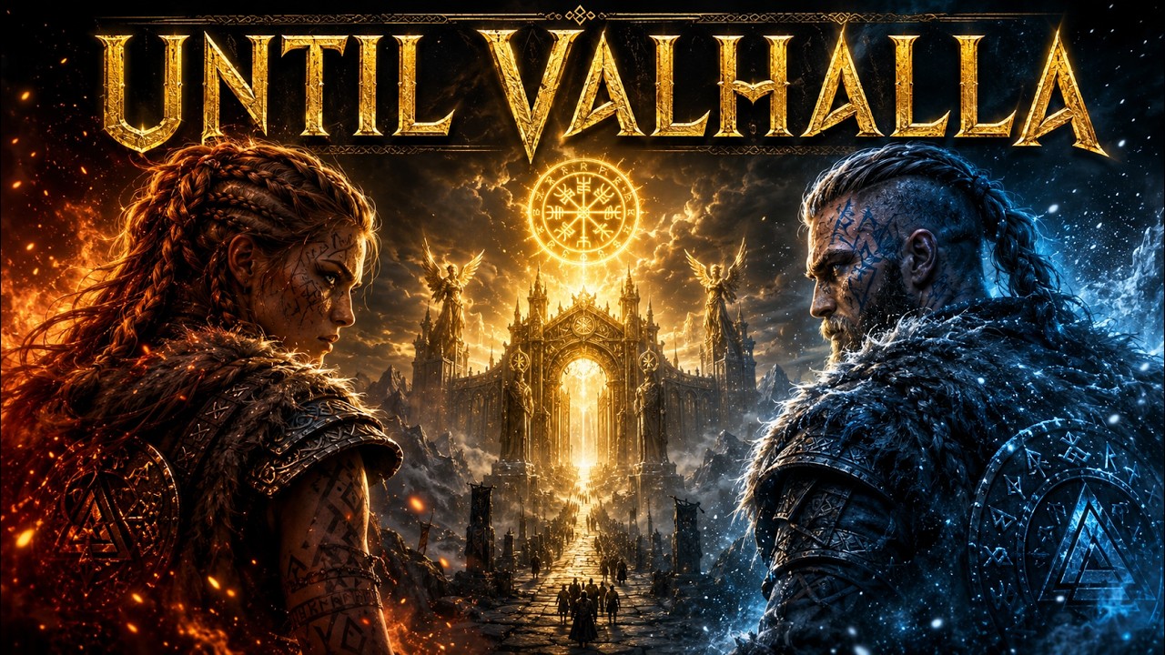 UNTIL VALHALLA CALLS | Epic Viking War Rap | Nordic Hip Hop & Cinematic Music