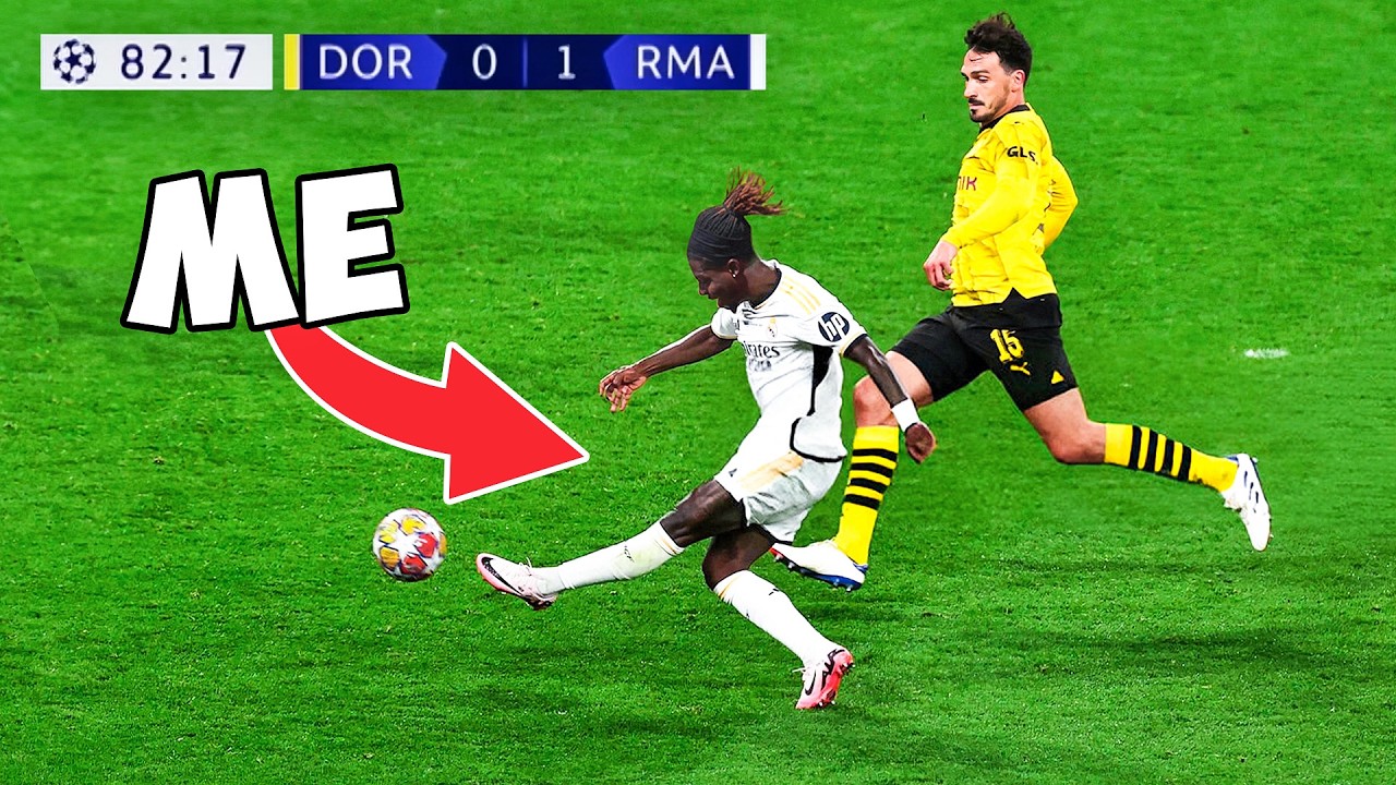 I Played In A Champions League Football Match & Scored