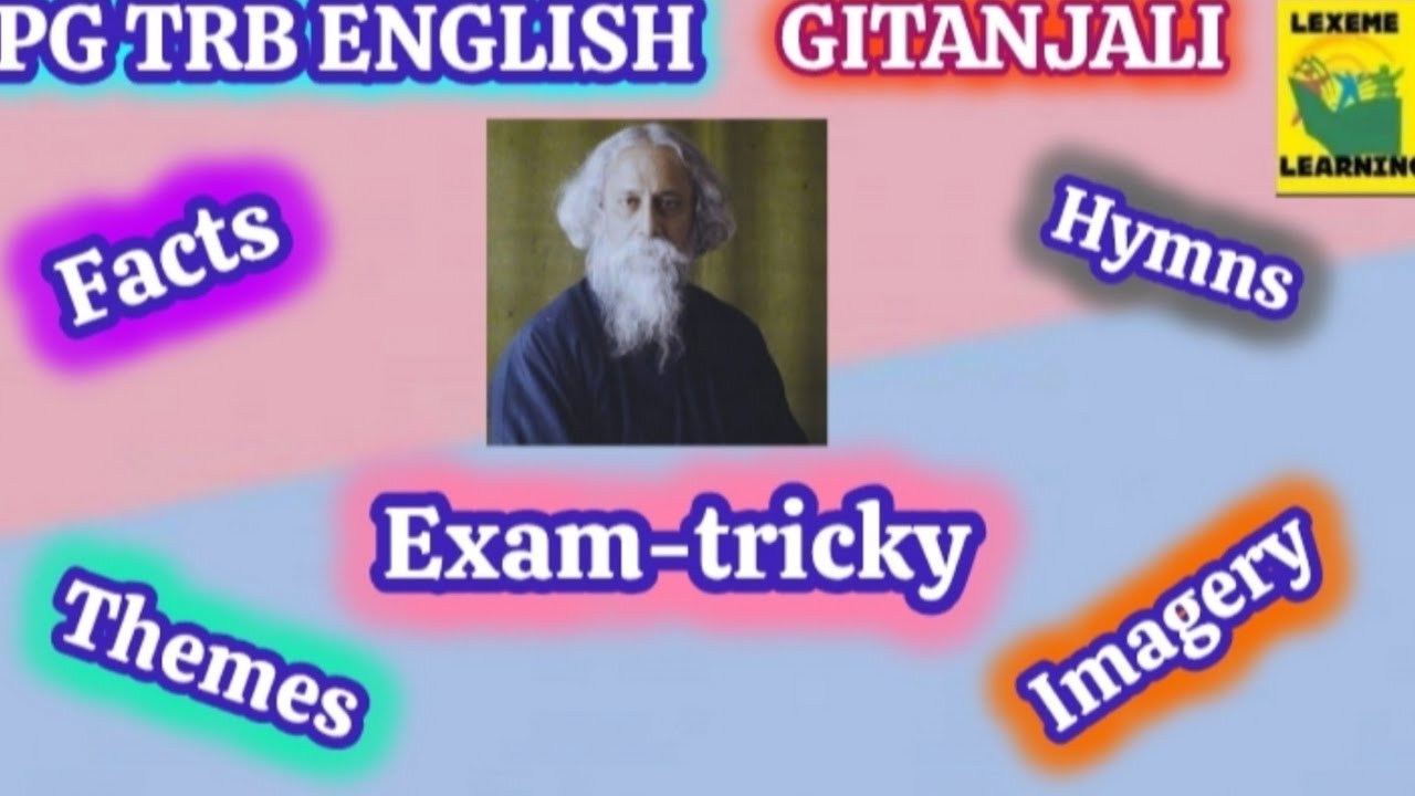 PG TRB ENGLISH/GITANJALI/MCQS