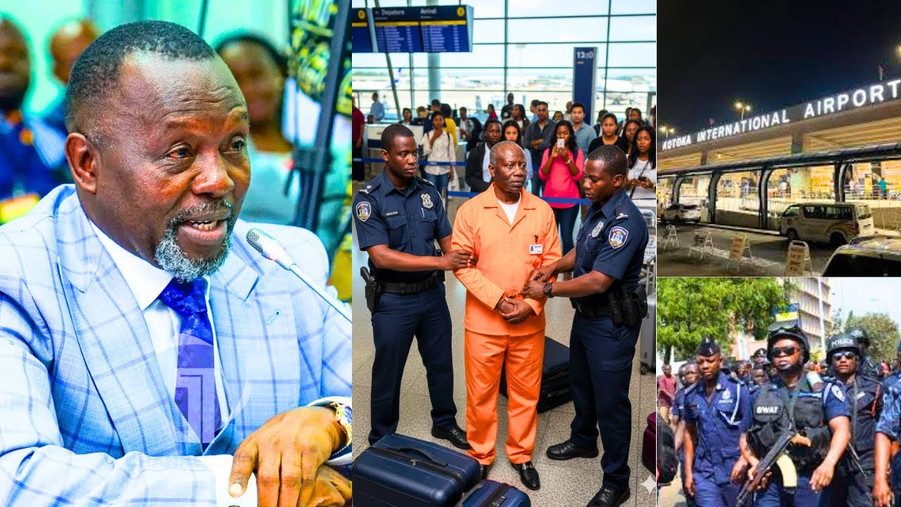 Breâking🚨Police Allêgedly Rushed 2 Kotoka Airport As They Wait 2 Arrest Ken.O When He Arrive in GH
