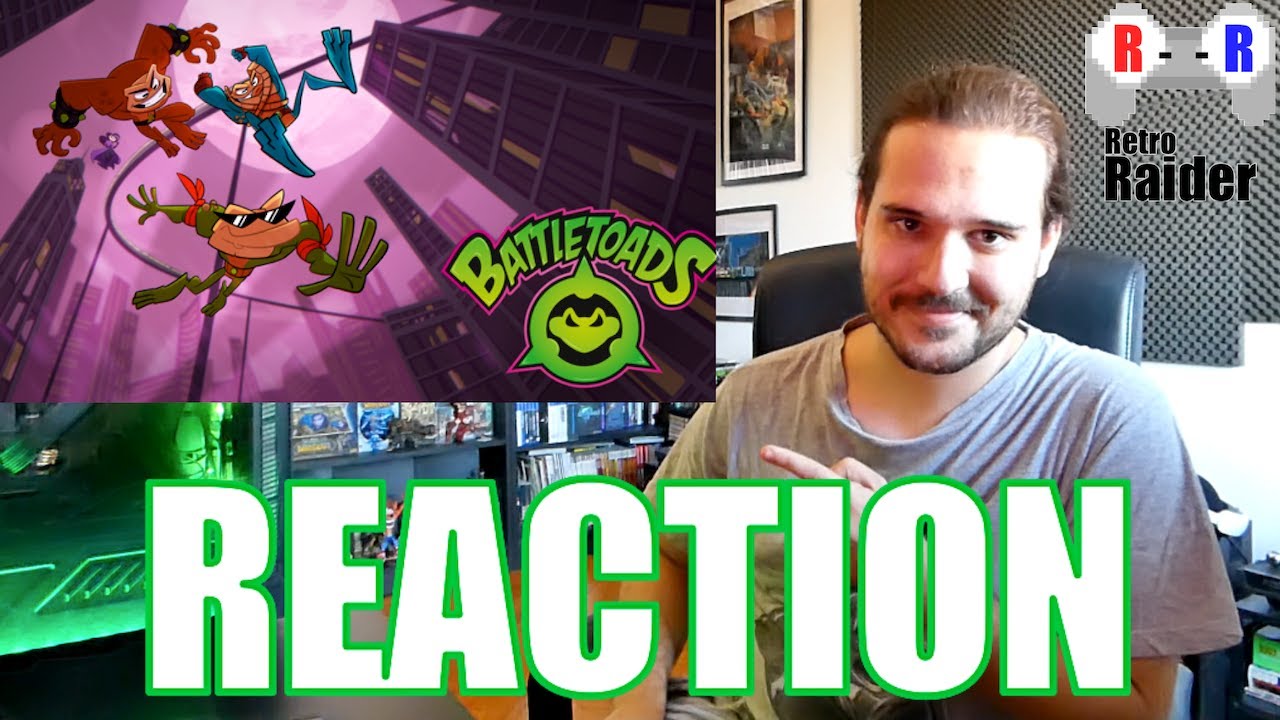 Battletoads - Official Release Date Trailer REACTION - Retro Raider