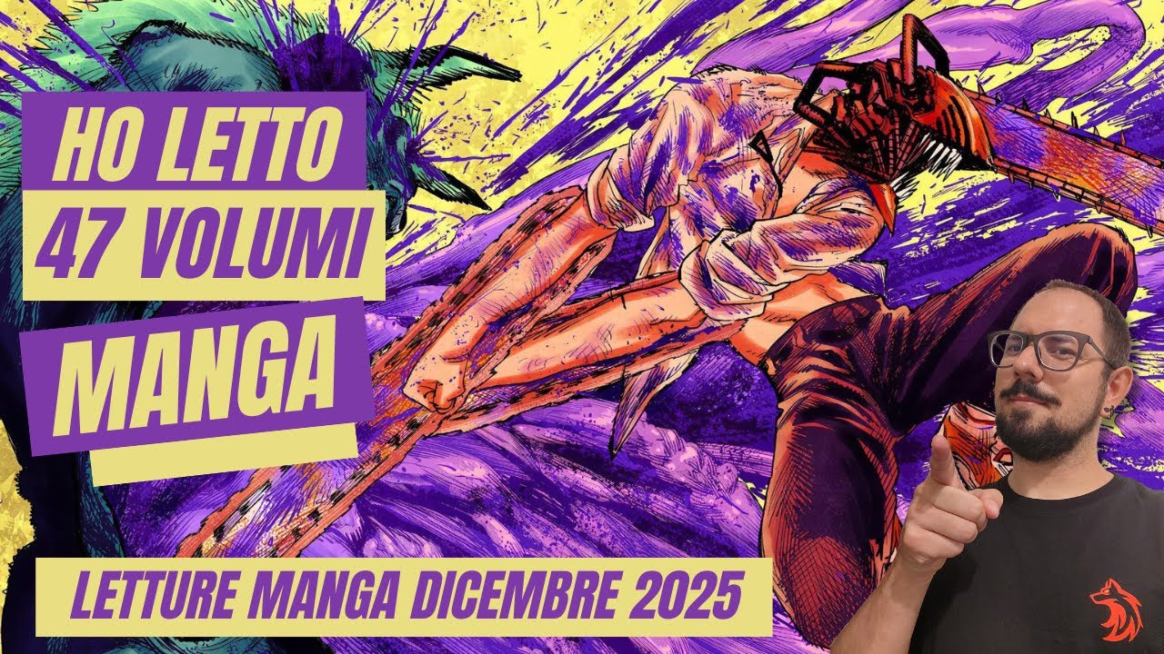 LETTURE MANGA SPLENDIDE DICEMBRE 2025 - Tutti i Fumetti Letti del Mese! 47 Volumi!
