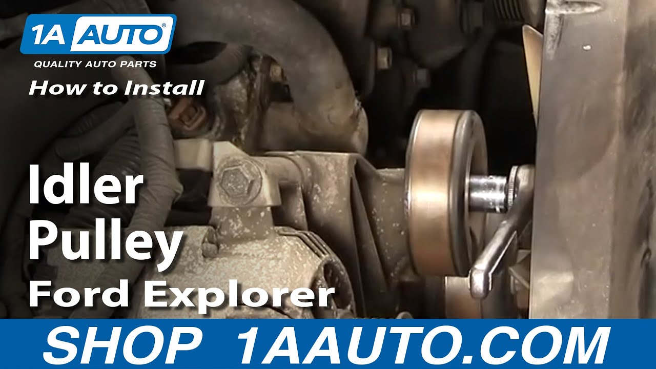 How to Replace Pulley 02-09 Ford Explorer