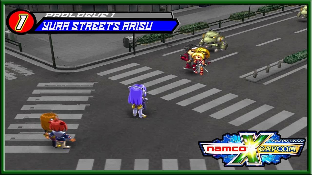 Namco x Capcom Episode 1 - Prologue 1: Yura Street's Arisu