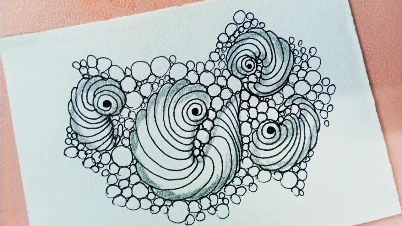 zentangle pattern &bull; easy zentangle pattern step by step &bull; free zentangle pattern step by step