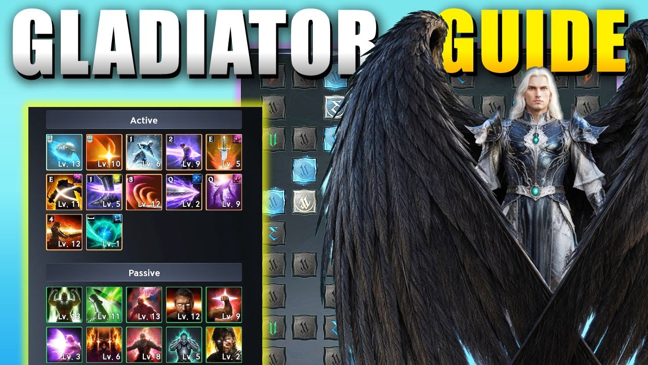 Aion 2 Gladiator Best DPS Rotation & Build Guide (PVP / PVE)