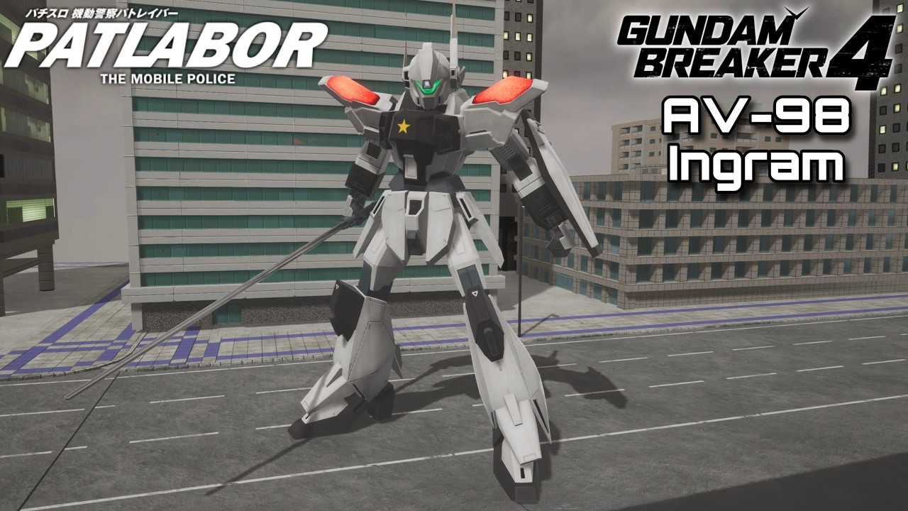 Gundam Breaker 4 Patlabor (AV-98 Ingram)