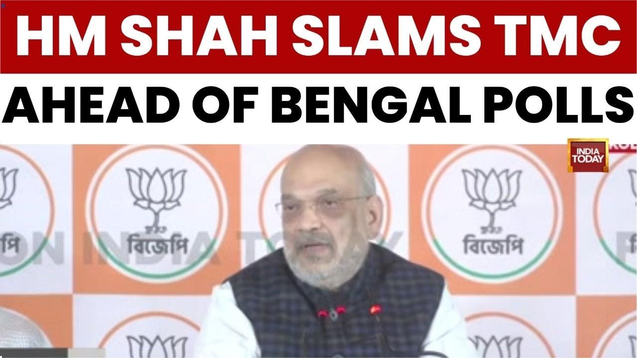 Amit Shah: Bengal Industrially Ruined, Infiltration Threatens State&rsquo;s Existence | Bengal Polls 2026
