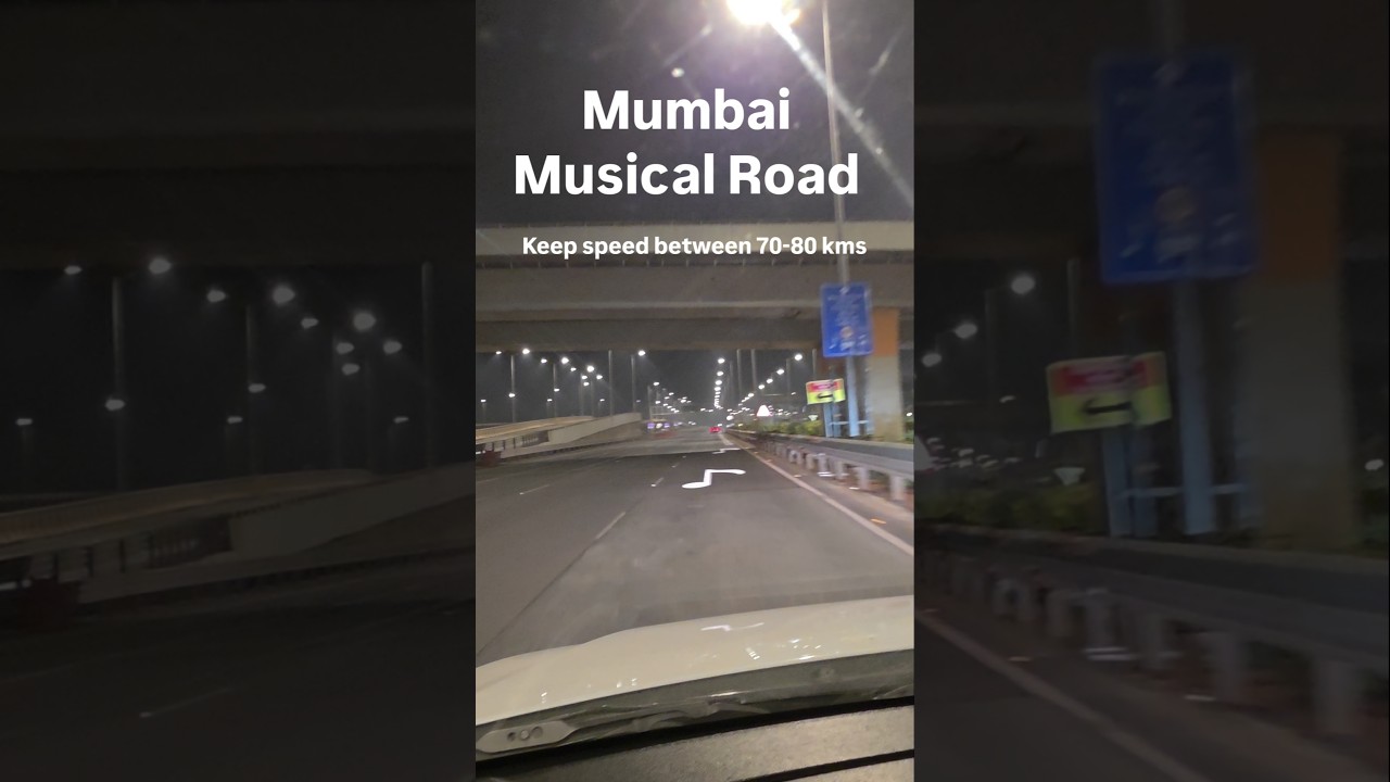Mumbai Musical Road #costalroad #trending #music