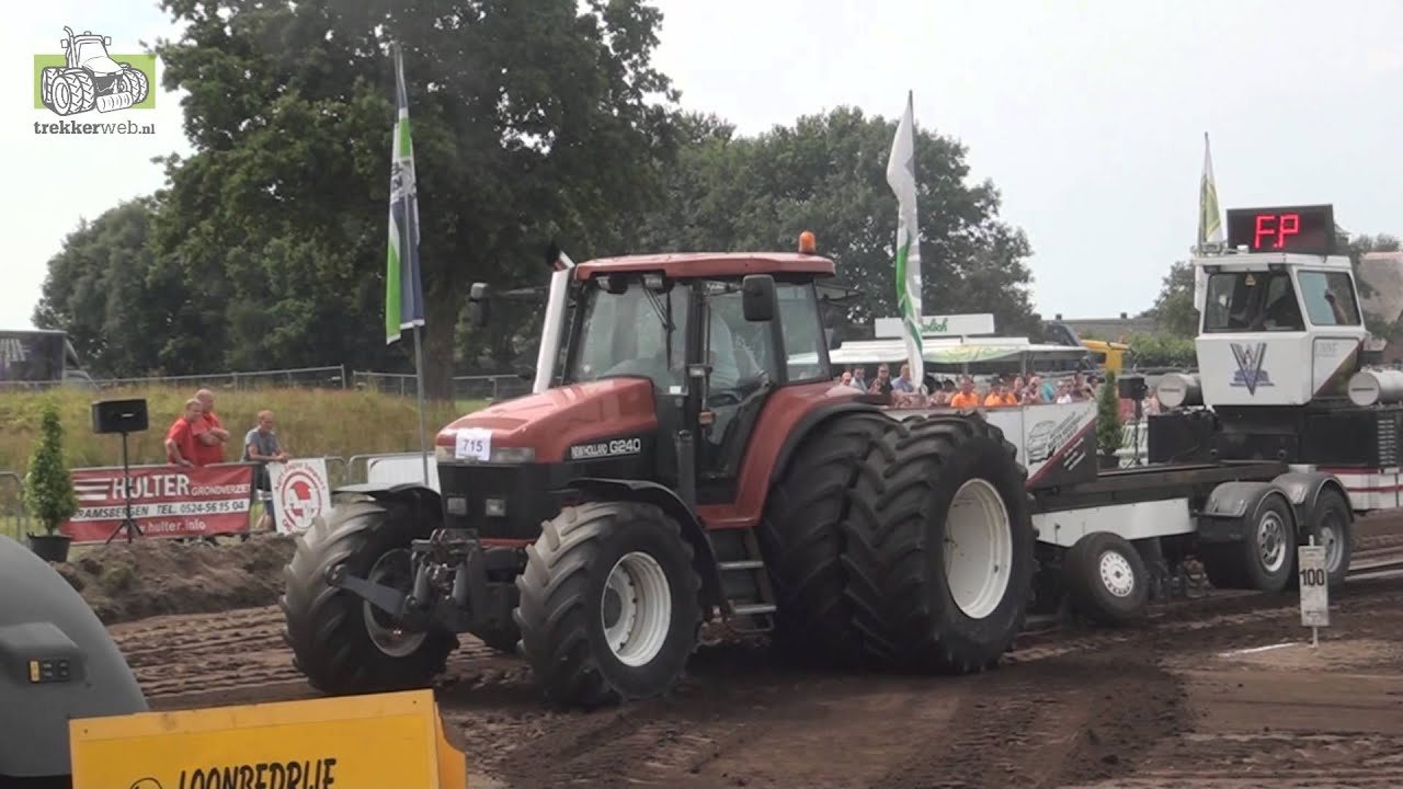 Brede banden en dikke trekkers bij Trekkerslep Coevorden Trekkerweb