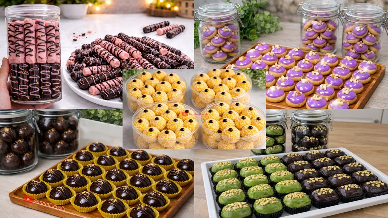5 REKOMENDASI KUE LEBARAN SUPER SIMPLE TANPA DIMASAK‼️MODAL 2 BAHAN TAMPILANNYA MEWAH RASANYA ENAK