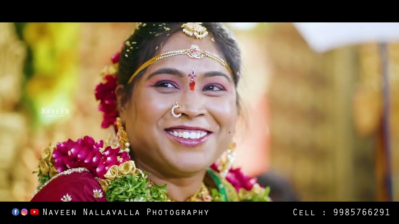 #NAVEEN_CREATIONS_PRESENTS #Ravi_guptha & #saritha #wedding  #cinematic #2022 #best #promo #2023
