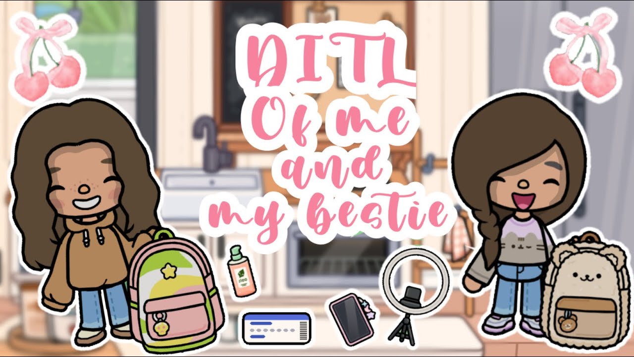 DITL with me and my bestie! #tocaboca #ditl #besties #crazy #@ZoyasToca 