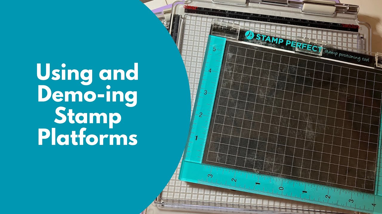 Using and Reviewing Stamping Platforms - Starter Sunday | MJL Papercrafts
