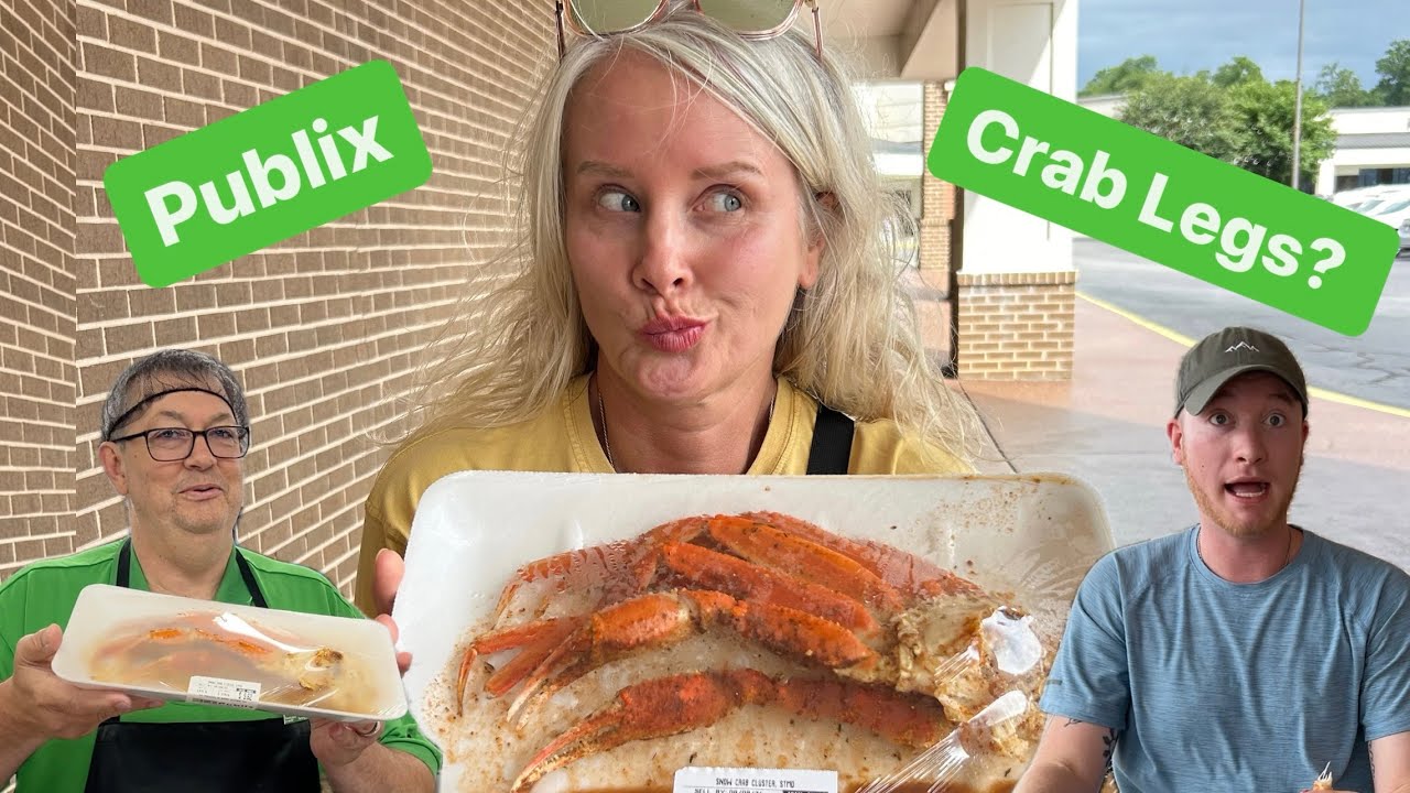 We tried the viral Publix Crab Legs 😳 Were they worth it?