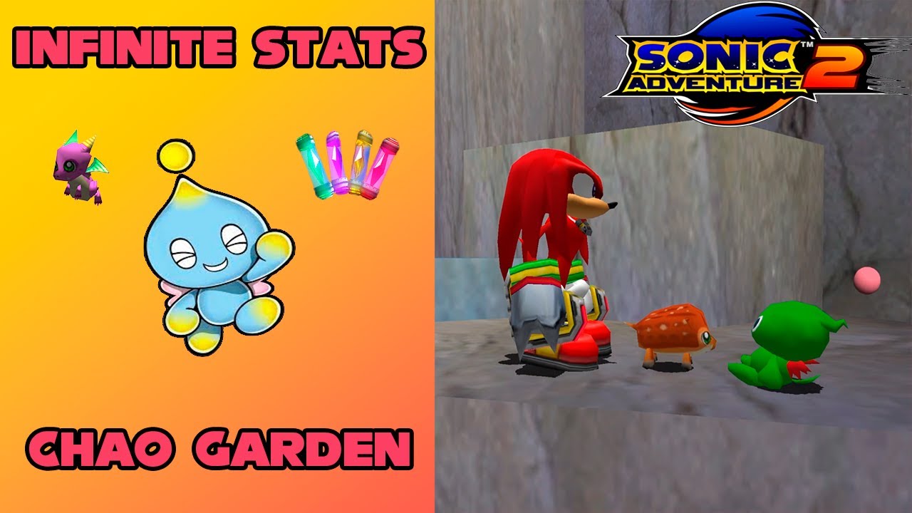 Infinite Chao Stats Glitch. Sonic Adventure 2 HD