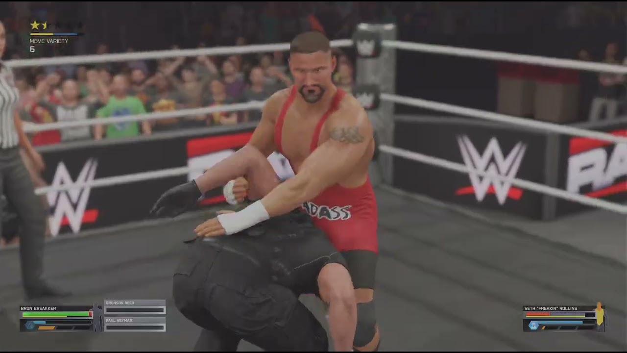 Bron  breakker  vs Seth  rollins