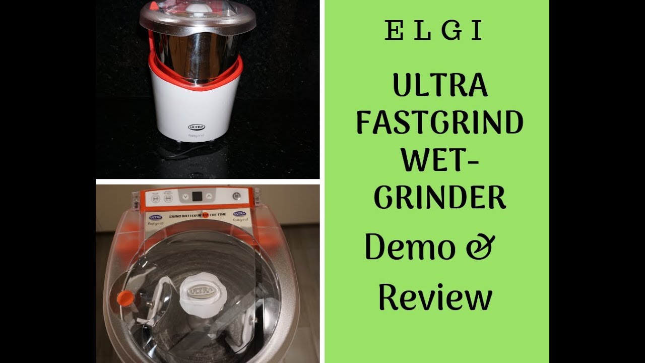 Ultra Fastgrind  Wet Grinder (Assembly, Demo and Review)