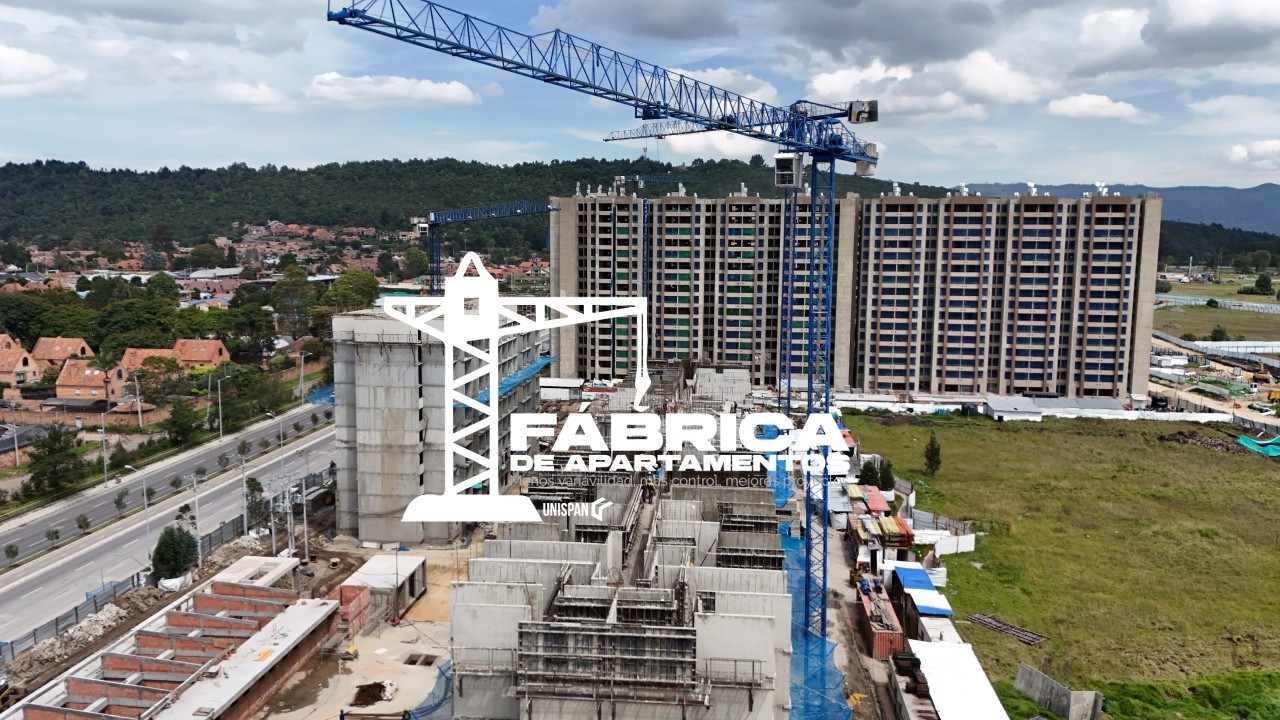 F&aacute;brica de Apartamentos Unispan: Construcci&oacute;n Industrializada de Vivienda