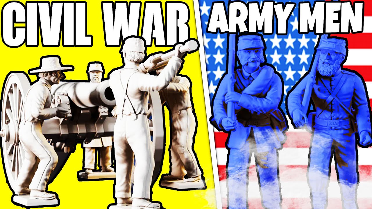 Я построил ГРАЖДАНСКУЮ ВОЙНУ в Army Men...