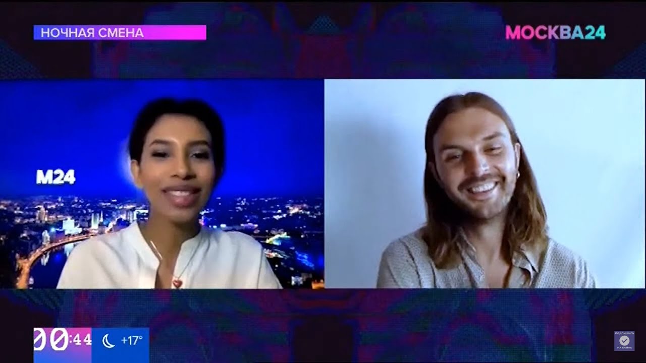Interview with Theo Hutchcraft, Hurts. Москва 24, Moscow 24. 24.06.2020