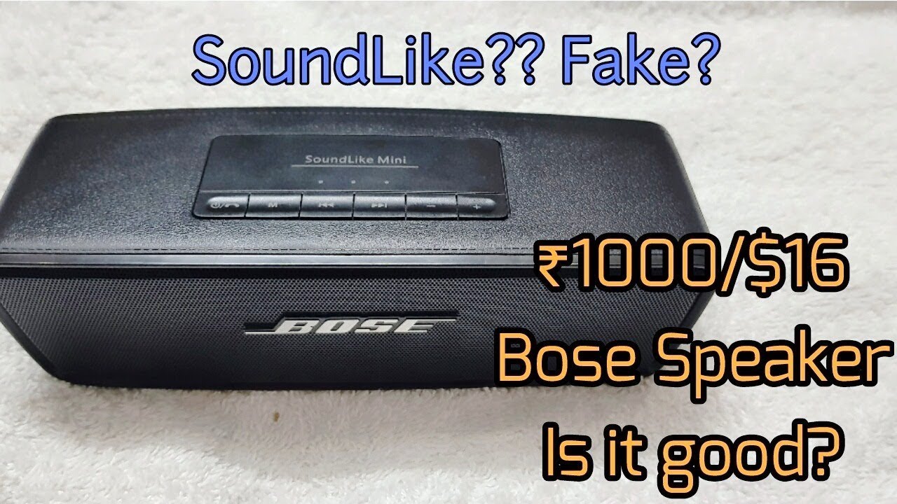 Recenzja fałszywego głośnika Bose SoundLink Mini | Czy jest dobry?