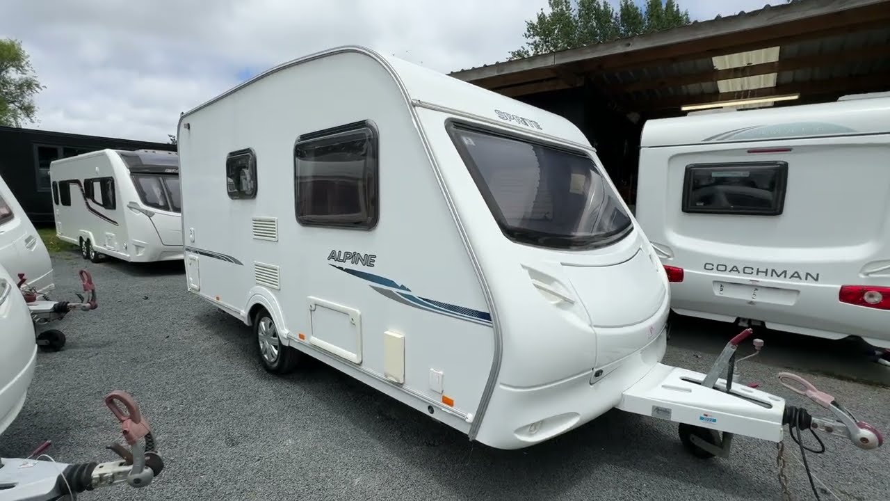 2007 Sprite Alpine 2 berth caravan video tour