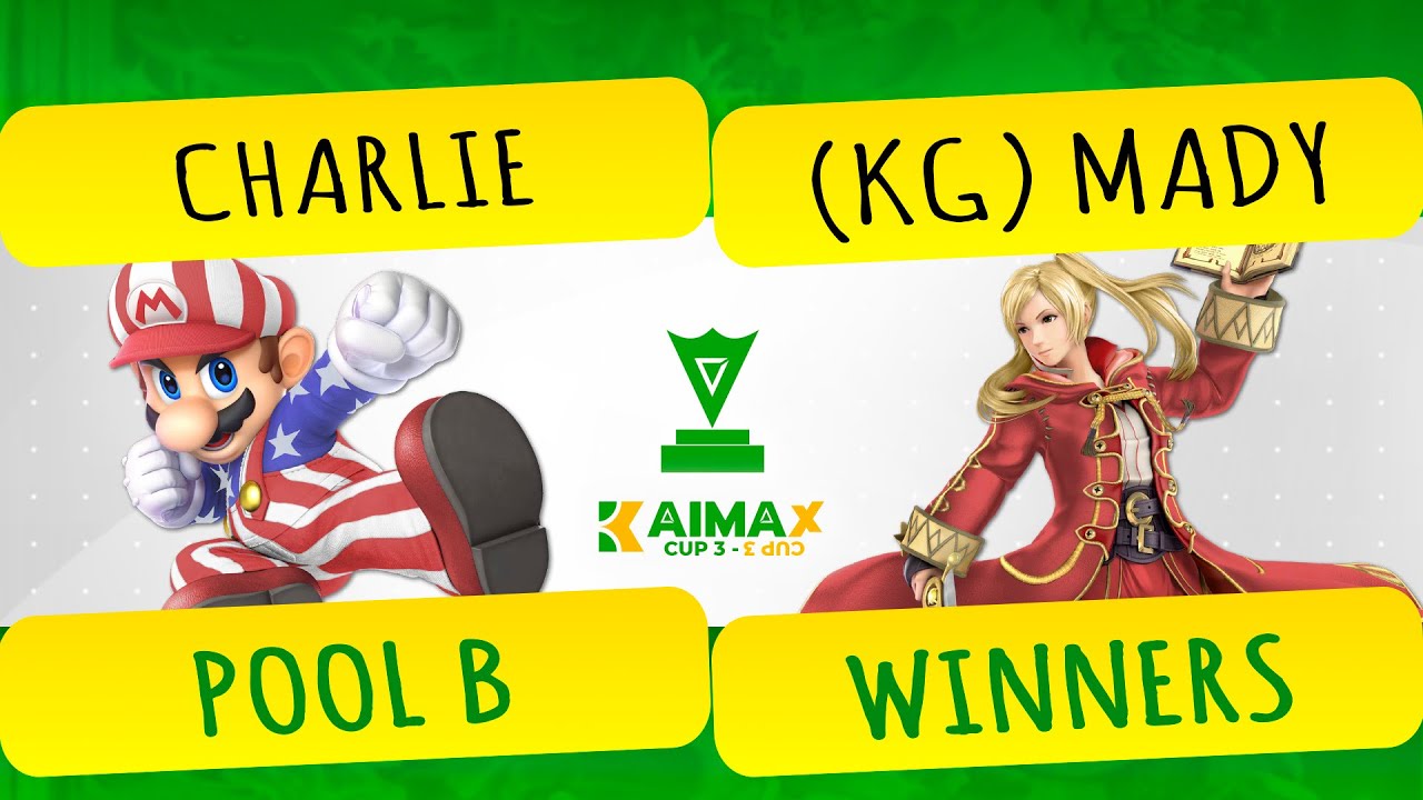 Kaimax Cup 3 - KG | Mady (Robin) Vs Charlie D (Mario) - Pool 2 Winners Round 1
