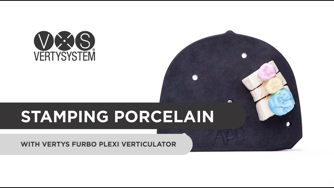 How to stamp the Porcelain with Vertysystem