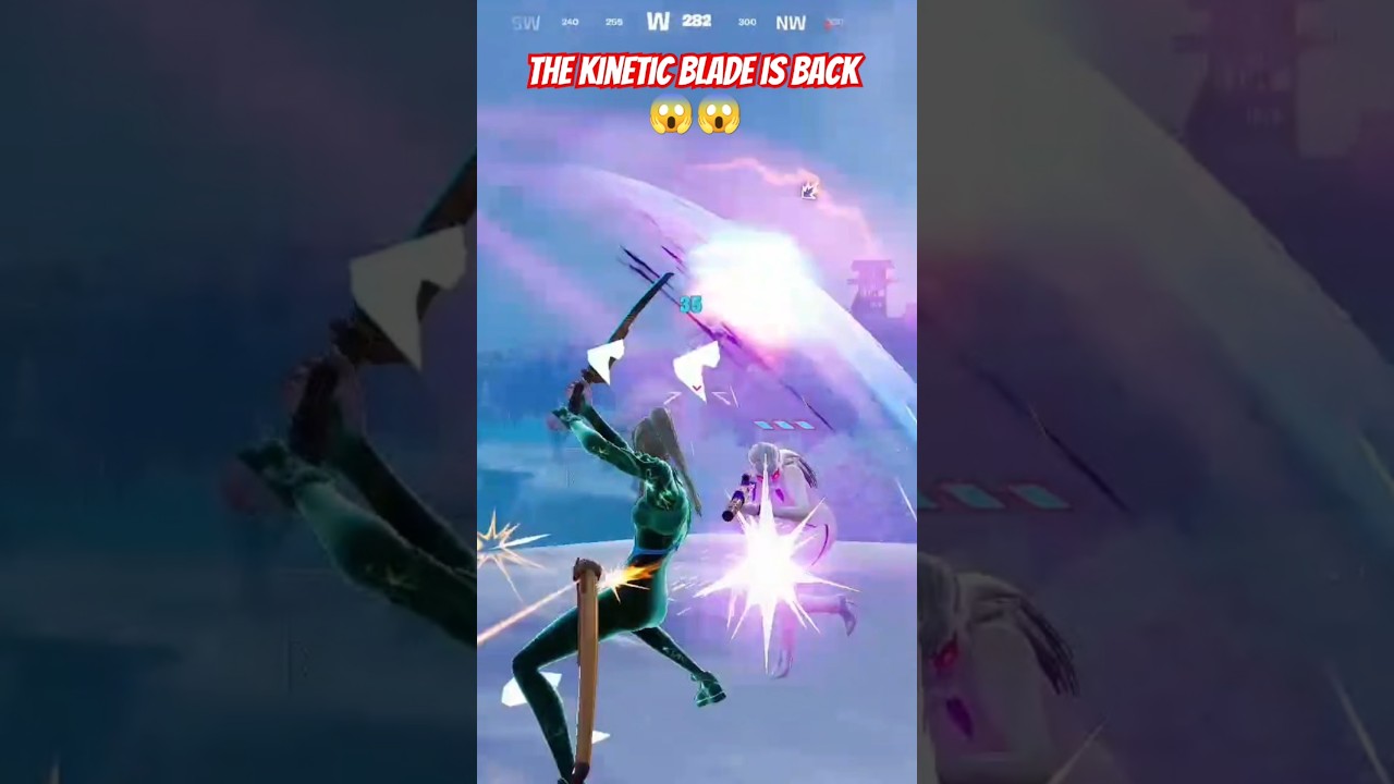 THE KINETIC BLADE IS BACK 😱😱 FORTNITE CHAPTER 6 #fortniteshorts #fortniteupdate #fortnite