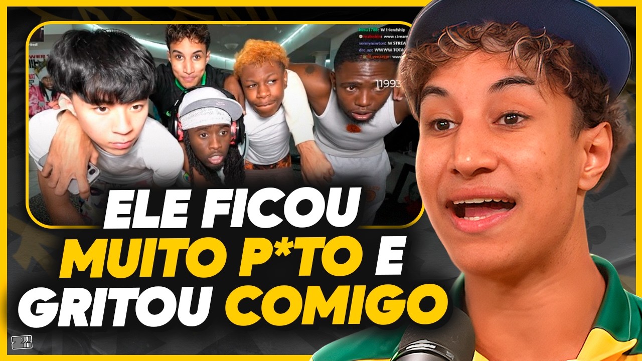 Os BASTIDORES da LIVE DO TOTA com KAI CENAT!