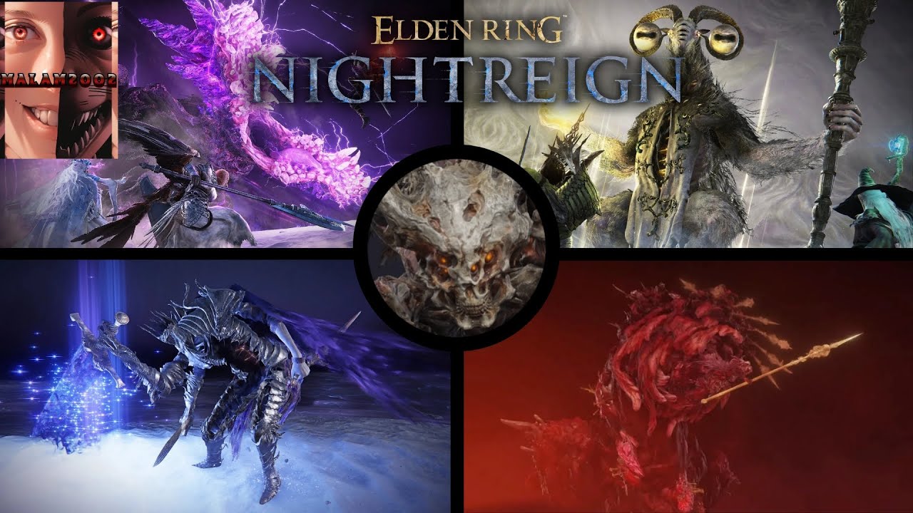 All Everdark Sovereign Solo Raider Boss Fight - Elden Ring Nightreign The Forsaken Hollows