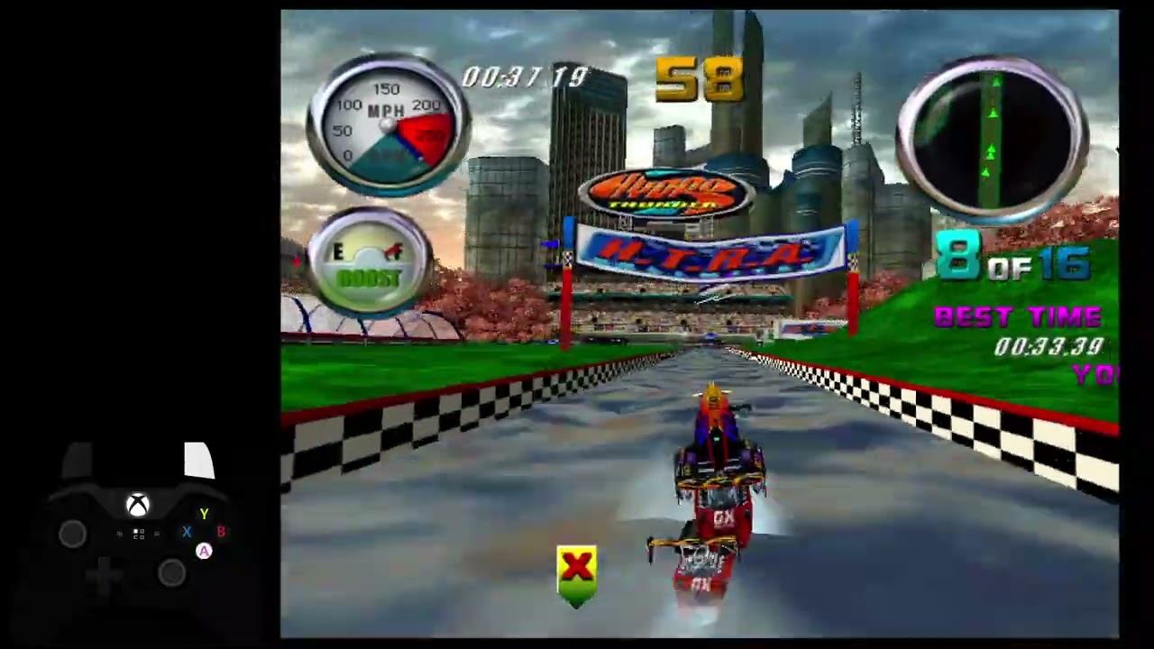 boost jump start tutorial Hydro thunder Dreamcast port