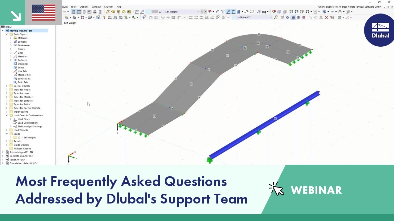 Most Frequently Asked Questions Addressed by Dlubal's Support Team | July 2022