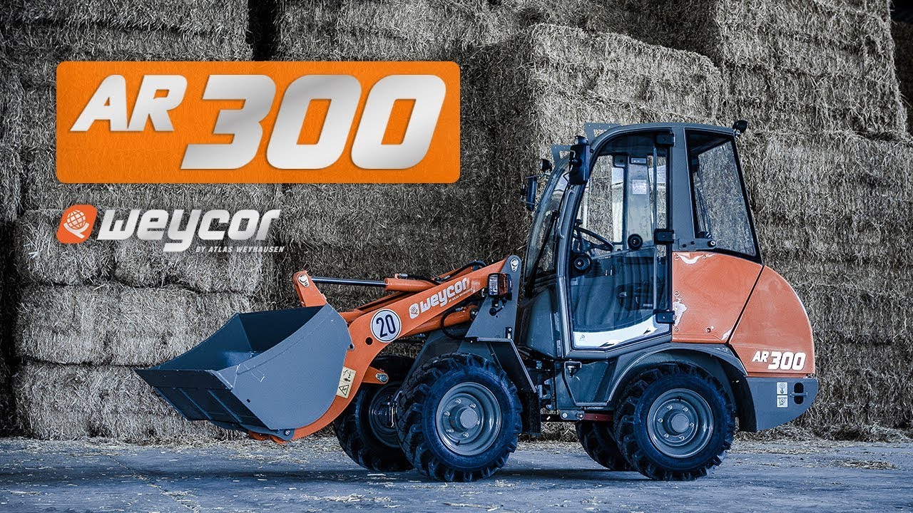 Radlader | wheel loader weycor AR300 im Einsatz - Imagefilm by ATLAS Weyhausen GmbH