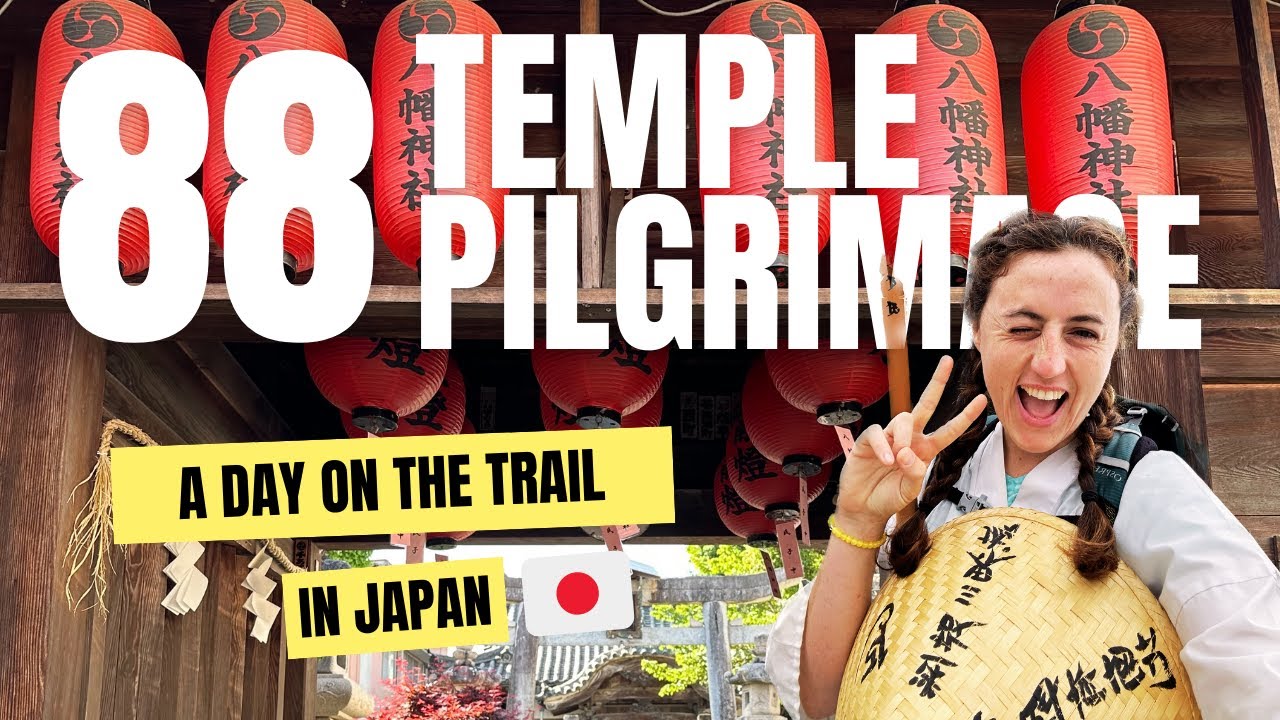 What a day looks like walking the 88 Temple Pilgrimage in JAPAN