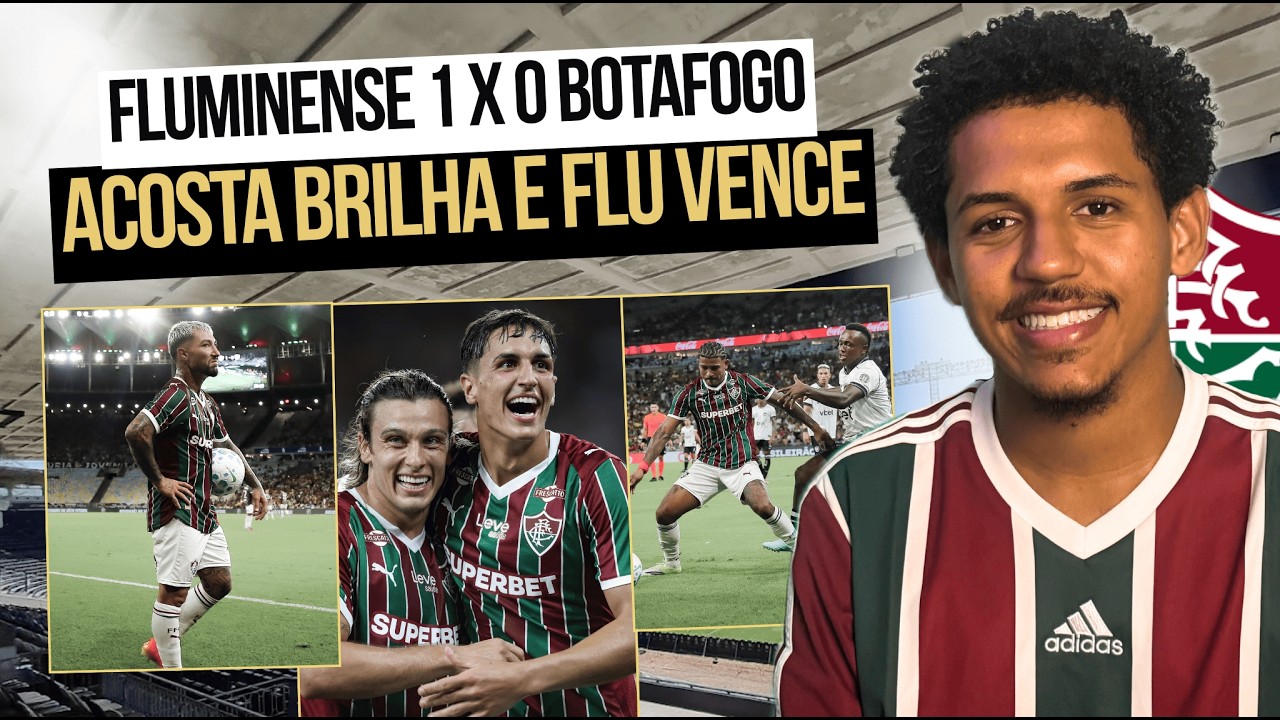 LUCHO ACOSTA DECIDE! Fluminense 1x0 Botafogo | Análise Completa do Clássico - Portal da Liga