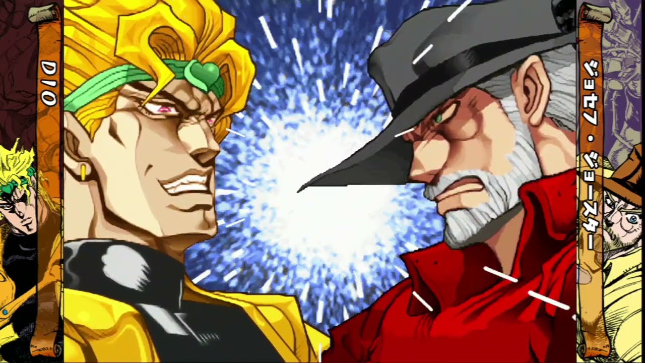 ジョジョの奇妙な冒険 未来への遺産　DIO　原作リスペクト　時止めロードローラーからナイフ投げ