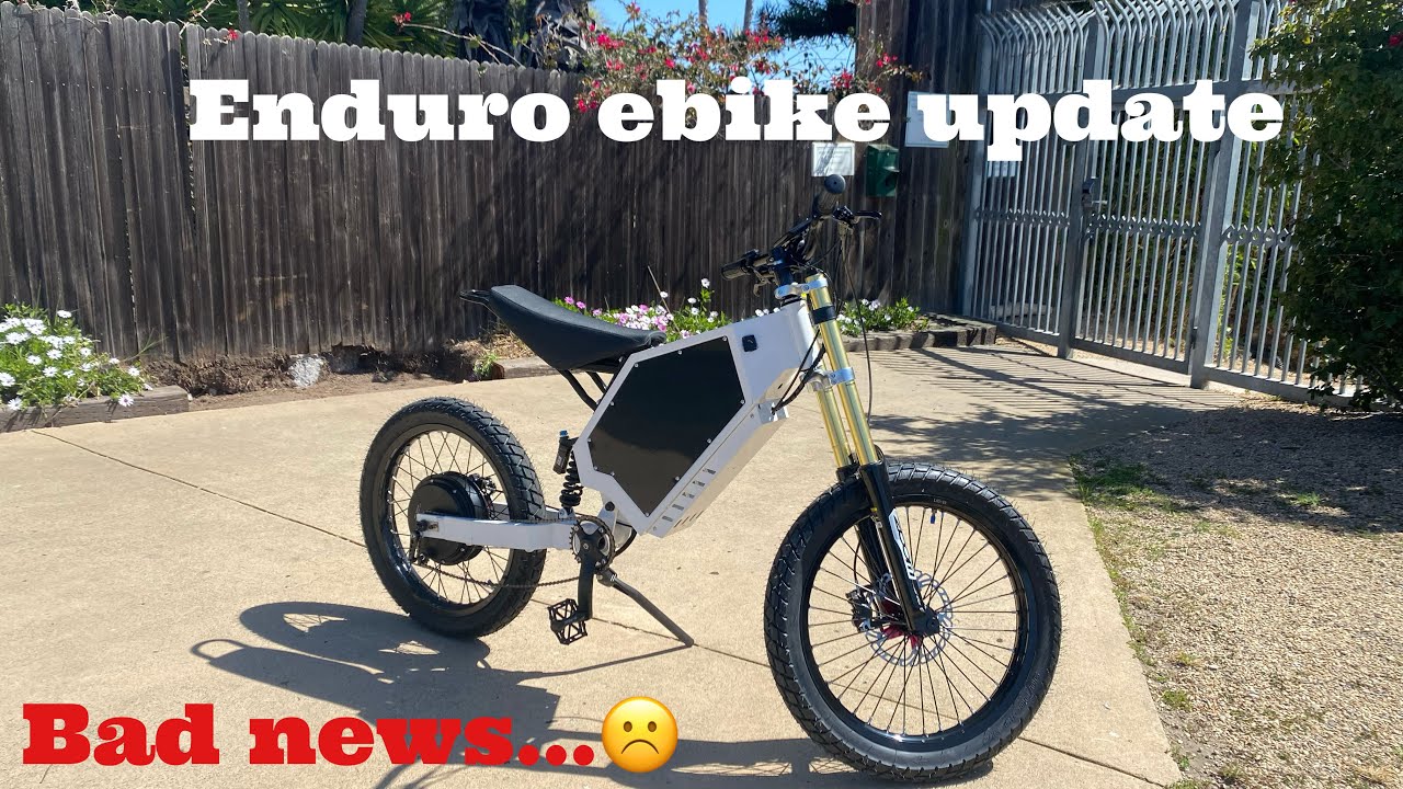 Enduro ebike build update( bad news…)
