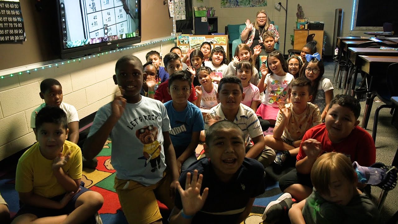 First Week of School at McAuliffe Elementary