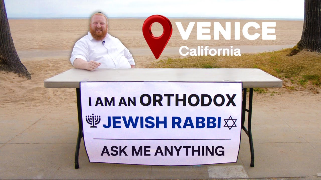 Jewish Rabbi Answers Tough Questions On The Street