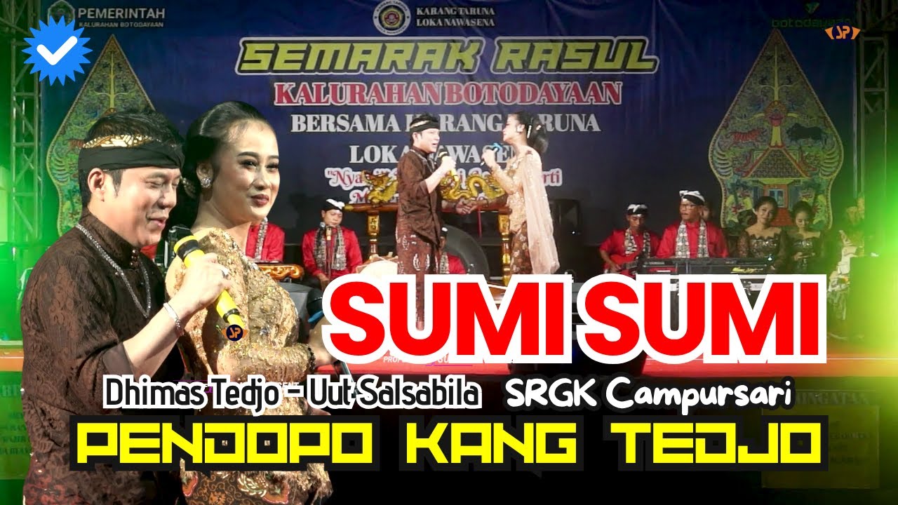 Duet Ambyarr DHIMAS TEDJO Feat UUT SALSABILA - SUMI SUMI || PENDOPO KANG TEDJO || SUARAVID PRESENT