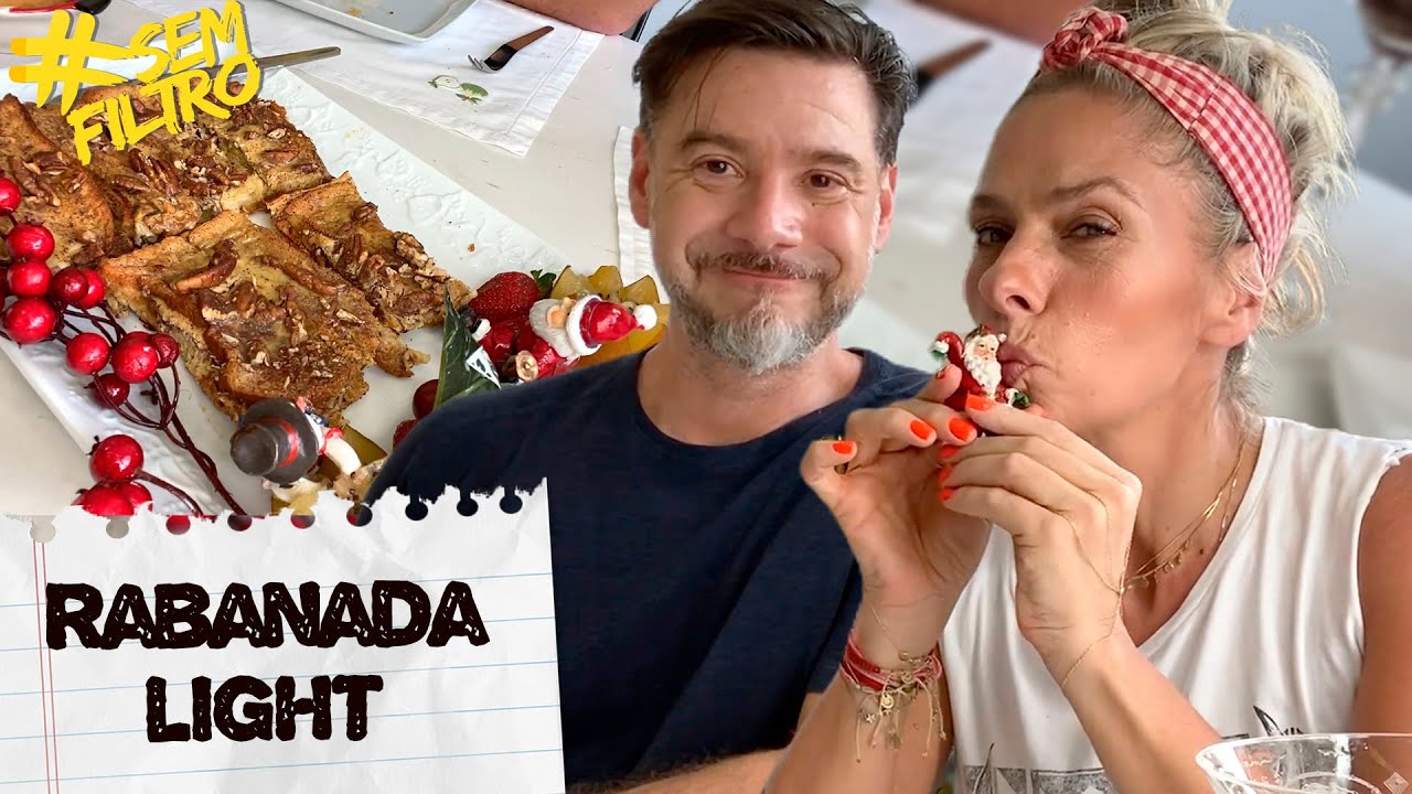 RECEITA DE NATAL: RABANADA DELICIOSA E LIGHT. É POSSIVEL? | Adriane Galisteu